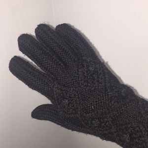 Burberry Long Black Gloves